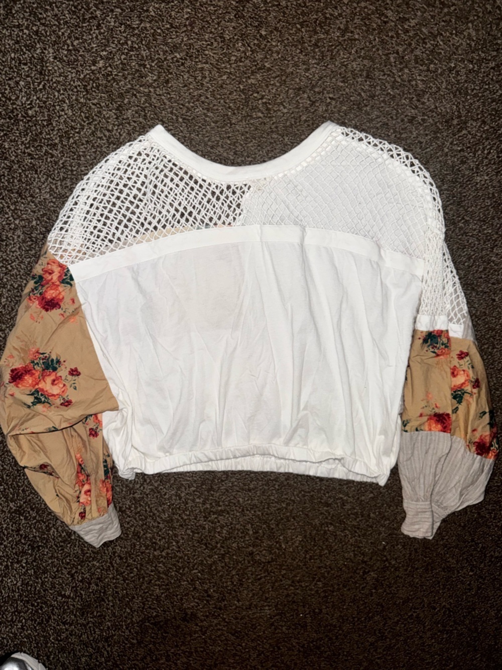 ANTHROPOLOGIE PILCRO Patchwork Batwing Top - Picture 9 of 11
